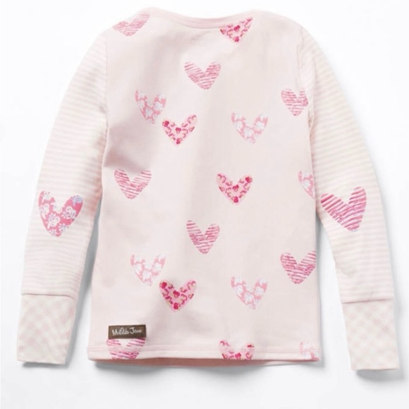 ❌SOLD 💕NWT Matilda Jane Hearts « Fairy Dust Allover » Pajamas Girl's Size 14 - Picture 3 of 9
